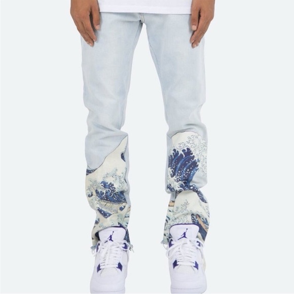 MNML Men’s Wave Jeans - Picture 4 of 9